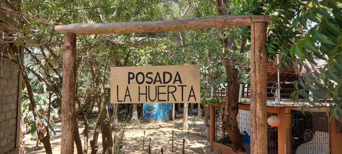 Posada La Huerta Mazunte Zewnętrze zdjęcie